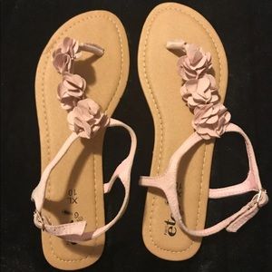 Floral sandals